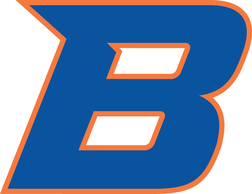 Boise State Broncos 2013-Pres Secondary Logo iron on paper